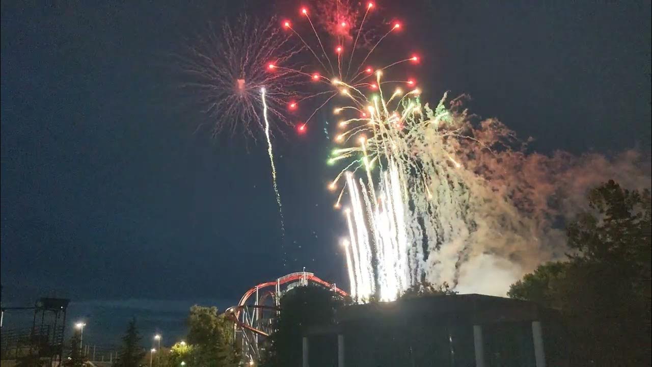 Fireworks July 4th, 2022 Great America, Santa Clara CA YouTube