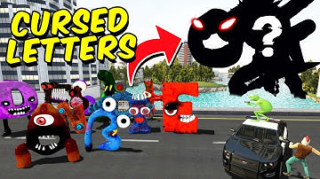 The Day All CURSED LETTERS Combined!! (Garry