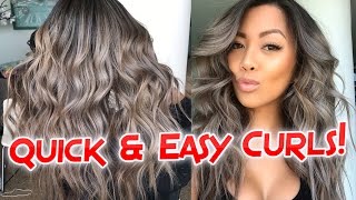 Quick & Easy Curls Beauty Tutorial Liane V
