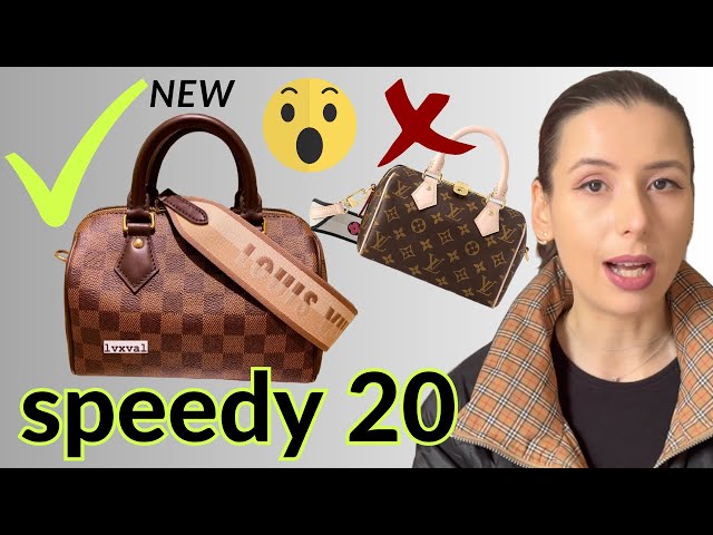 Is THIS the only LV bag YOU NEED? ⭐ NEW⭐ Louis Vuitton SPEEDY 20 DAMIER  EBENE🍫 