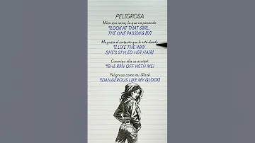 PELIGROSA FloyyMenor Lyrics English Translation Viral TikTok Song 