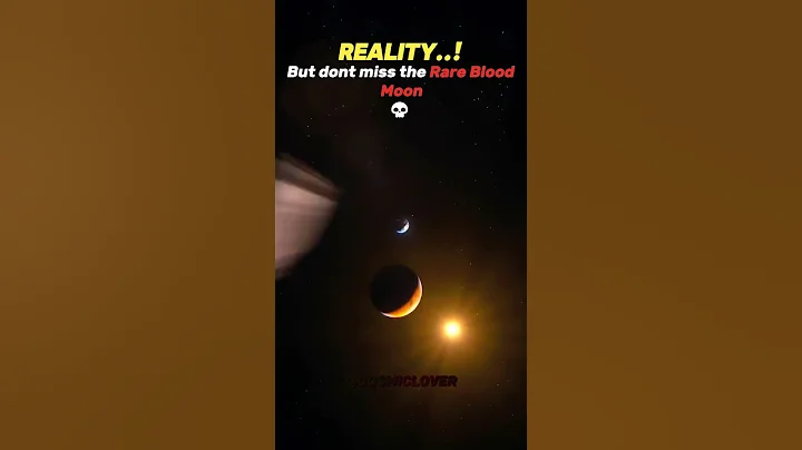 2026 BLOOD MOON Is Coming! Once in a Lifetime! 🤯 #Space #Viral #Moon