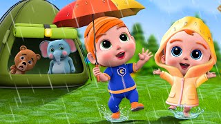 Rain Rain, Please Go Away🌧️ + Baby Got a Boo Boo | The Boo Boo Song | Funny Songs & Nursery Rhymes