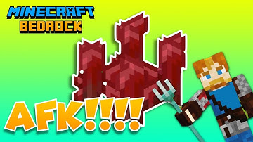 How to build an AFK Netherwart Farm!!! Tutorial Minecraft Bedrock! [MCPE / Console / PC]