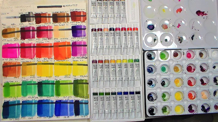 Less than $1 a Tube?!? Shinhan Professional Watercolor Review