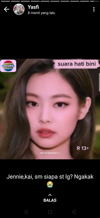 Jennie & kai exo kumenangis FTV Indosiar parodi