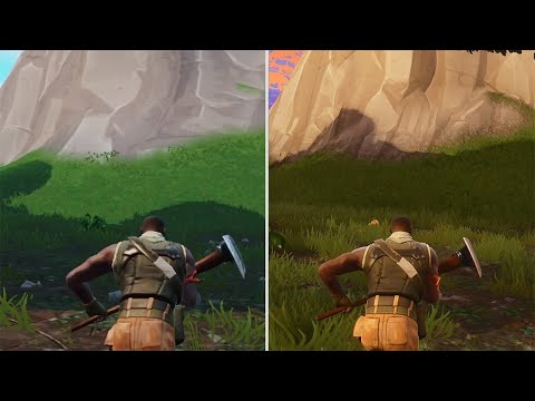 Fortnite Graphics Comparison: iOS vs. PC