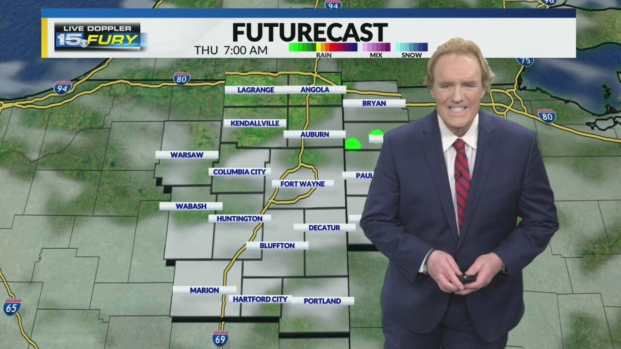 Hot and Humid with isolated showers and storms - YouTube