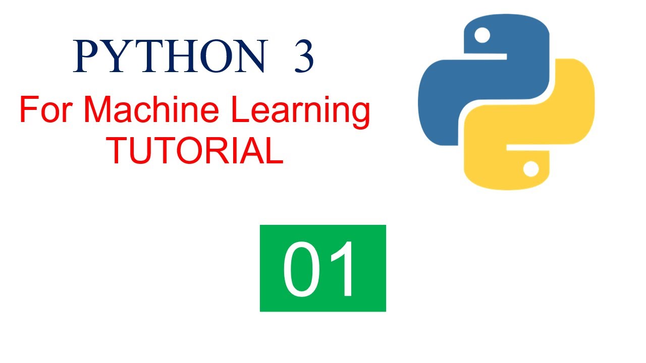 python code example for machine learning youtube... Python for Machine Learning - YouTube