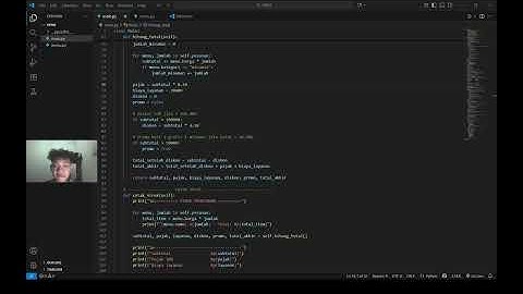 Program Kasir Sederhana Menggunakan Python