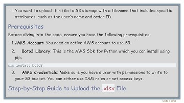 Uploading .xlsx Files to AWS S3 Storage in Django