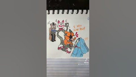 Foxy and Toy Bonnie don’t get along well..