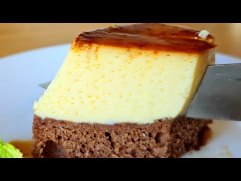 🍰CHOCO-FLANES INDIVIDUALES, EN 3 MINUTOS, CON SÓLO 4 INGREDIENTES ❤