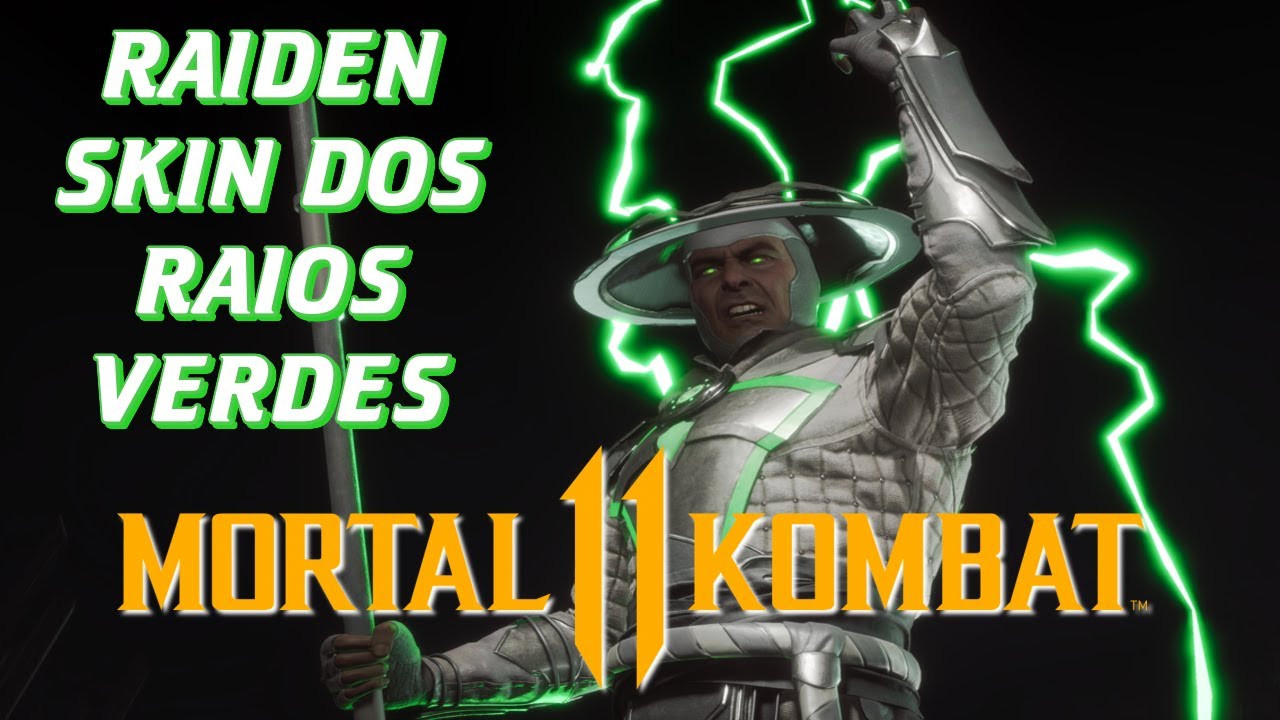 Raiden Skin do trovão verde! Spawn vs Raiden MK11 kombat league skin gameplay.