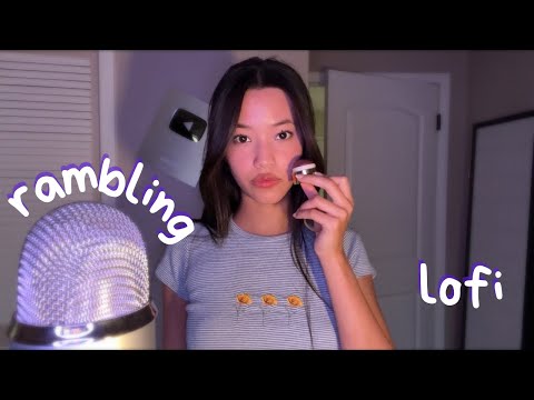 Talking you to sleep ASMR 🌸 Up Close Whispering & Rambling 🌙