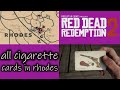 rdr2 rhodes cigarette cards All cigarette card locations in rhodes red dead redemption 2