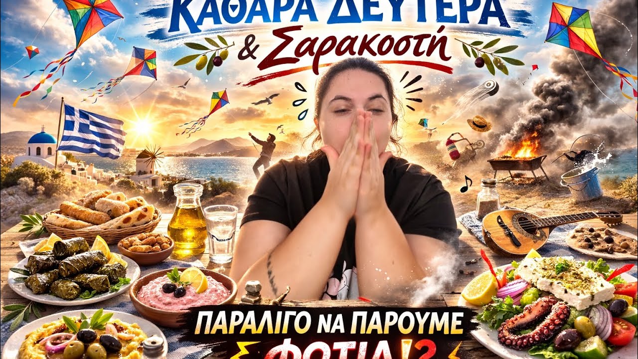 ΦΥΓΑΜΕ ΓΙΑ ΚΟΥΛΟΥΜΑ! 🪁 Καθαρή Δευτέρα όπως ΔΕΝ την έχετε ξαναδεί!
