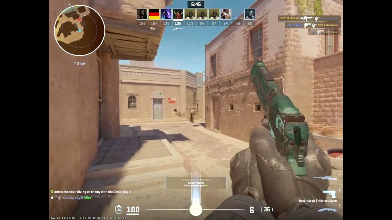 CS2 Deathmatch — Anubis | Pistols Only | Got Voted Off By My New Best Friend