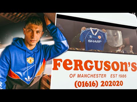 1988-90 Manchester United x Adidas Originals Blue Away Shirt Sharp mufc  Jersey 2023 FA Cup Review 