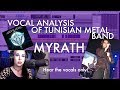 Vocal Coach explains Zaher Zorgati of Myrath! w/vocal tracks!