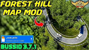 Map Mod Bussid 3.7 - Long Forest Hill Map Mod For Bus Simulator Indonesia।Bussid Mod Map।Bussid