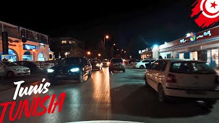 Busy Night Drive from Sidi Bou Said 🌙 | Ending on N9 | Tunisia 🇹🇳 4K screenshot 5
