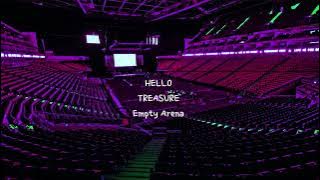 HELLO by TREASURE but you're in an empty arena [CONCERT AUDIO] [USE HEADPHONES] 🎧