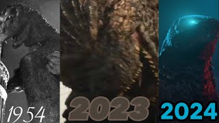 Evolution Of Godzilla Roars In Movies and Cartoons (1954-2024)