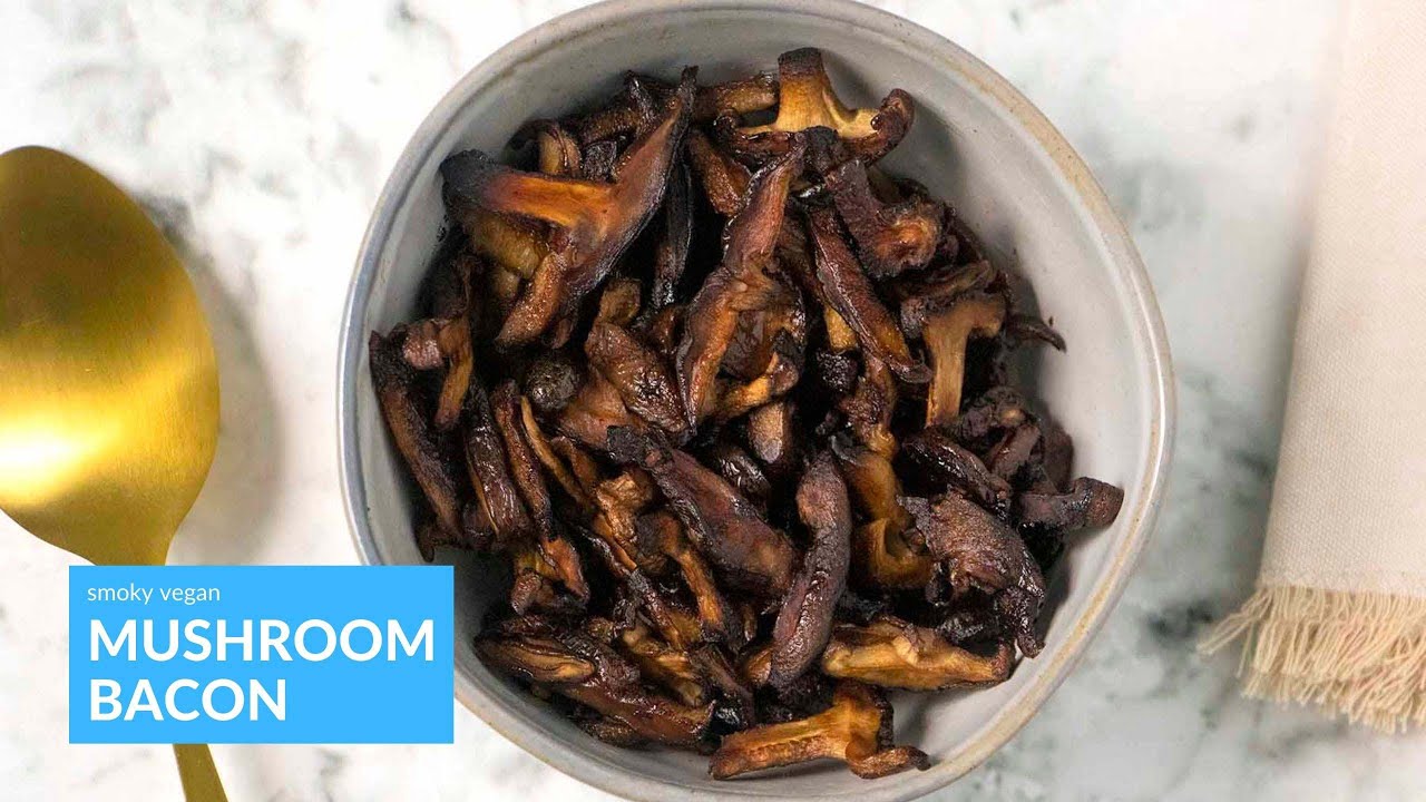 How to Make Shiitake Mushroom Bacon YouTube