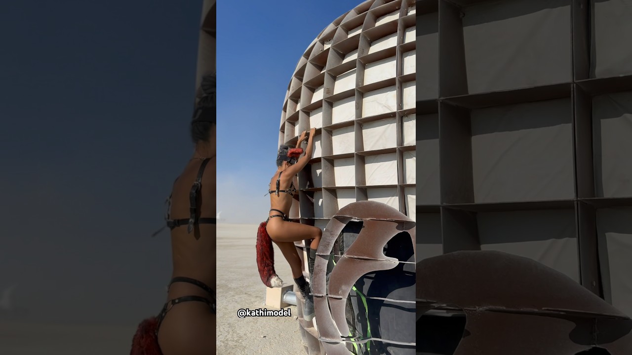 Behind the Scenes Photosoot at Burning MAN