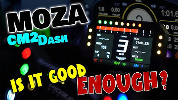 MOZA CM2 Racing Dash – The Missing Piece in Your Rig? 🔥