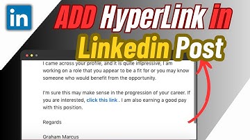 How to Hyperlink in LinkedIn Post (Best Way to Add Hyperlink in 2024)
