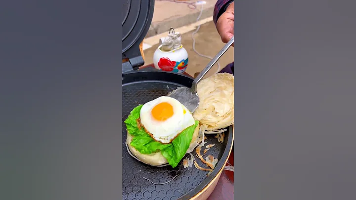 Chinese Burger grandma's breakfast - DayDayNews