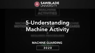 3020 – 05 – Understanding Machine Activity