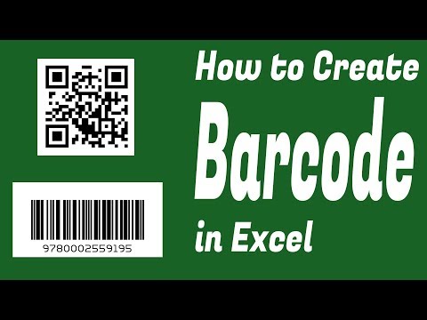Cara Membuat Barcode di Excel | Cara membuat Barcode di Excel | Barcode di Excel