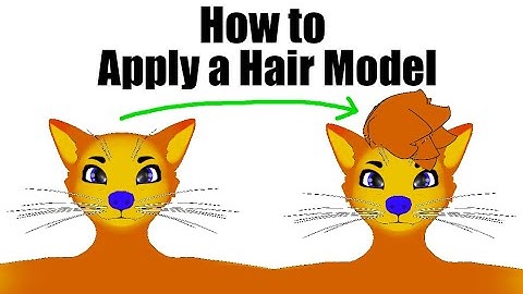 How to apply Hair to your VRChat Avatar ( Unity Tutorial 2023 )