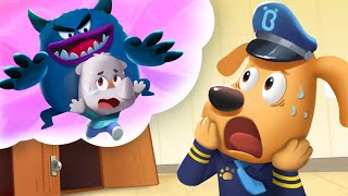 Baby was Taken by A Monster | Home Safety Tips | Safety Cartoon | Kids Cartoon | Sheriff Labrador