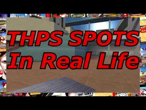 THPS Spots In Real Life - Comparison Video