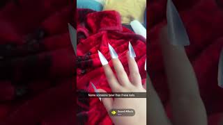 Name someone faker than these nails #real #greenscreen #lifeisbutadream #funny #screenberry #screen