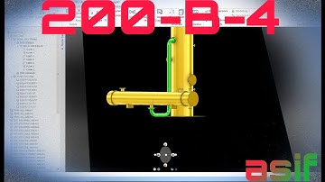 How to modeling a pipe in e3d !! #200-B-4