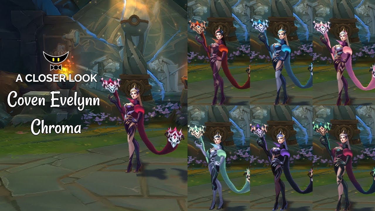 Coven Evelynn Chromas - YouTube