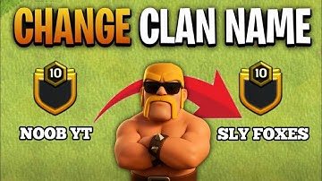 How to Change Clan Name in Clash of Clans | Step by Step Guide (COC Clan Name Change)