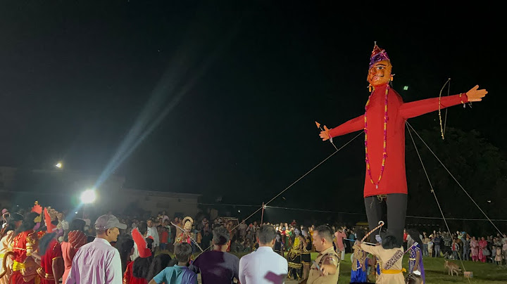 Etna Bada Ravan Bana Diya 😱