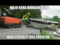 Hari Tersulit Bus Tronton di Jalur Sitinjau Lauik