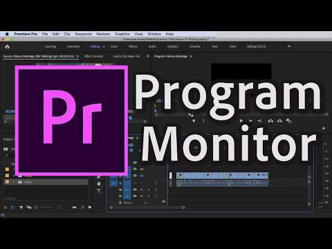 How to Use Program Monitor in Premiere Pro CC 2020