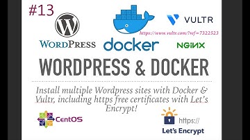 Deploy multiple Wordpress sites with Docker | #13 | How to stop and start your containers