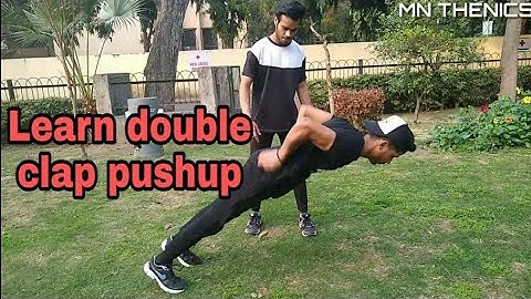 How to do double clap pushups ( Learn double clap pushups)| MN THENICS
