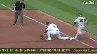Sf@nym: panik legs out an infield single