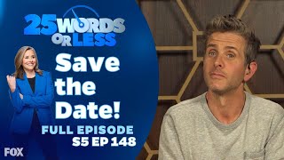 Ep 148. Save the Date | 25 Words or Less - Full Episode: Joey McIntyre and Akbar Gbajabiamila screenshot 4