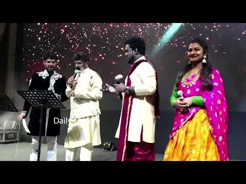    Balakrishna Live Singing At NTR 100 Years Celebrations In QATAR  Balayya